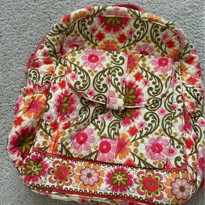 Vera Bradley Floral Quilted Backpack
